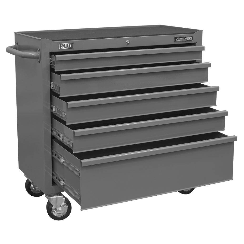 American PRO® Rollcab 5 Drawer Grey (AP1101G)