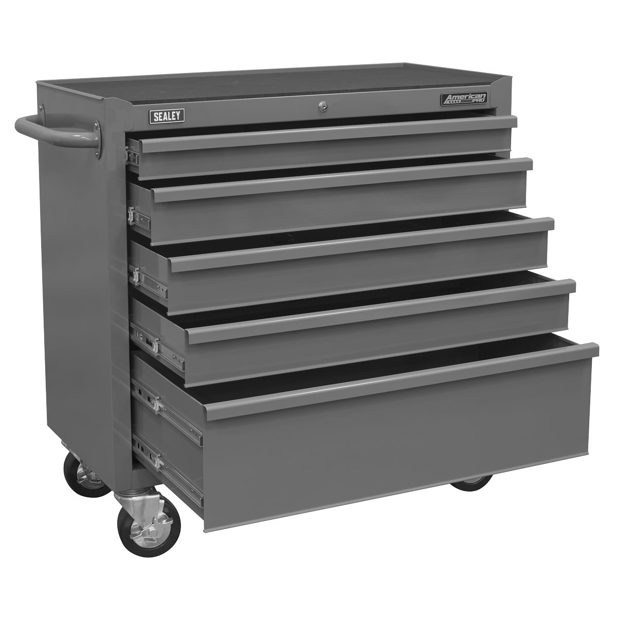 American PRO® Rollcab 5 Drawer Grey (AP1101G)
