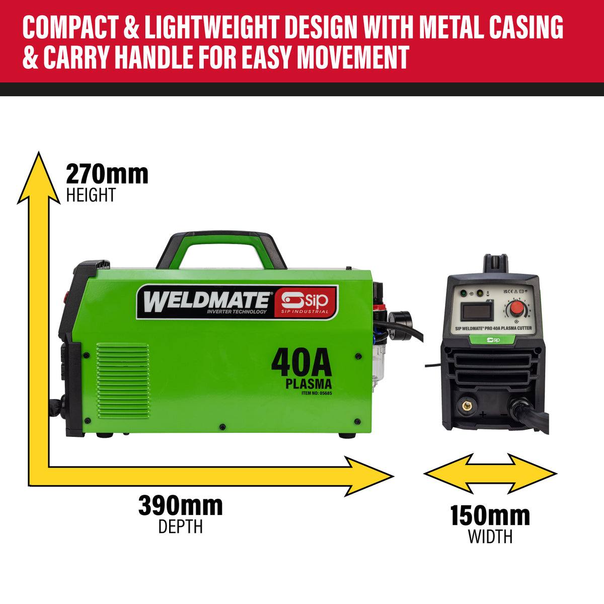 SIP WELDMATE® PRO 40A Inverter Plasma Cutter