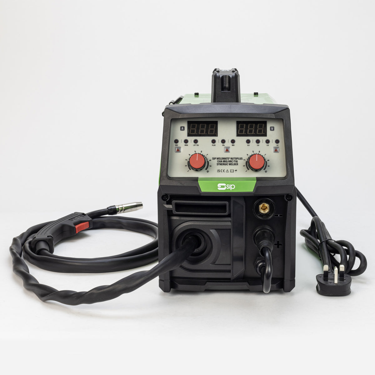 SIP WELDMATE® AUTOPLUS MIG/ARC/TIG Synergic Inverter Welder, 130A (05737)