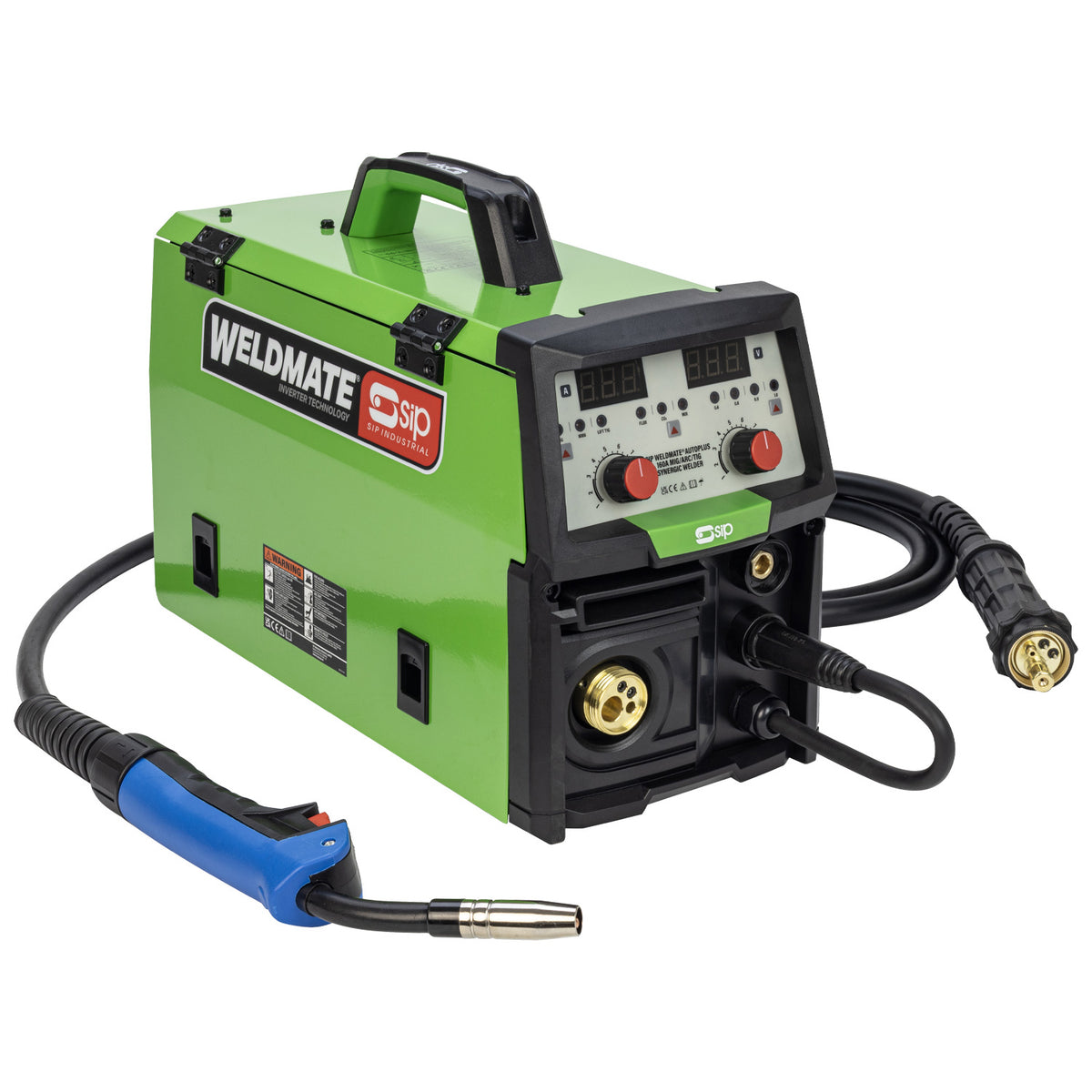 SIP WELDMATE® AUTOPLUS 160A MIG/ARC/TIG Synergic Inverter Welder with Trolley Package
