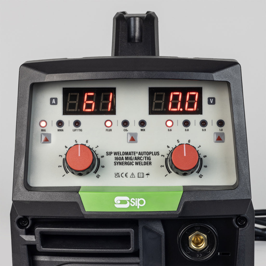 SIP WELDMATE® AUTOPLUS 160A MIG/ARC/TIG Synergic Inverter Welder with Trolley Package