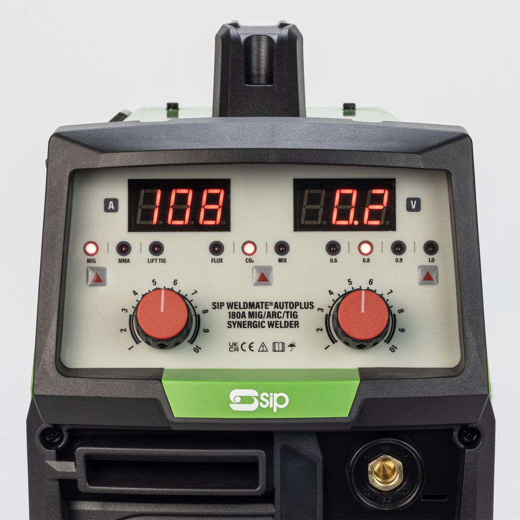 SIP WELDMATE® AUTOPLUS 180A MIG/ARC/TIG Synergic Inverter Welder