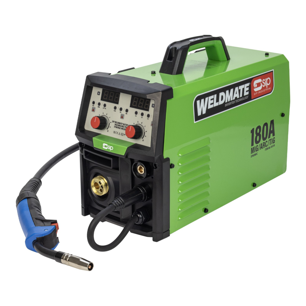 SIP 05739 WELDMATE® AUTOPLUS MIG/ARC/TIG Welder, 180A