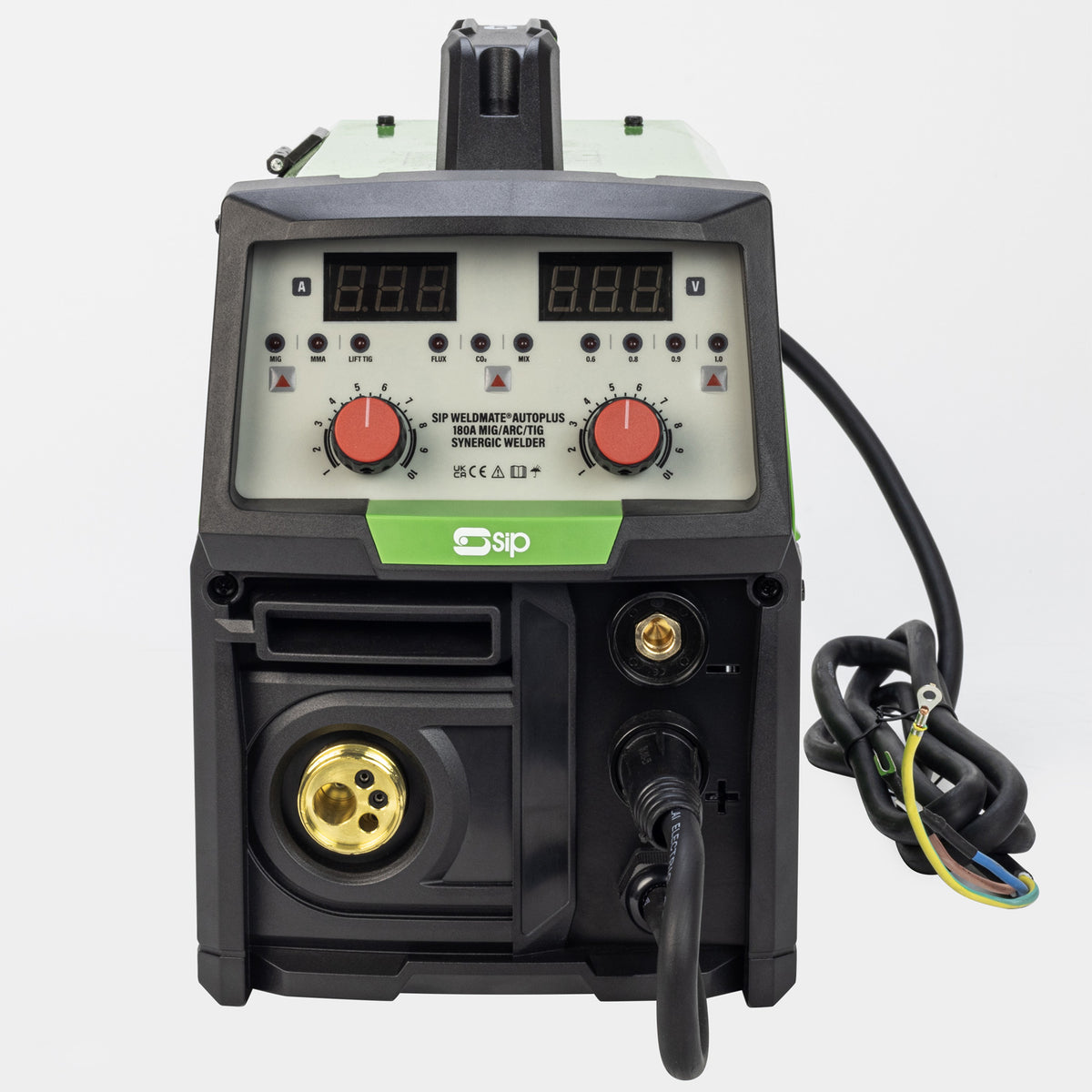 SIP WELDMATE® AUTOPLUS 180A MIG/ARC/TIG Synergic Inverter Welder with Cart Package