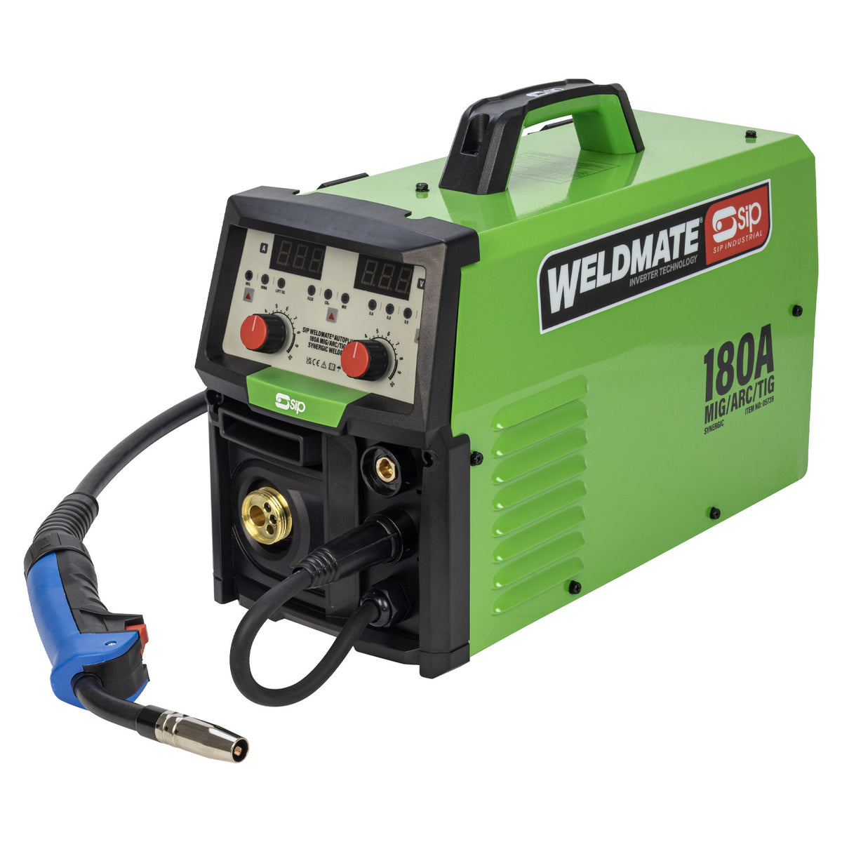 SIP WELDMATE® AUTOPLUS 180A MIG/ARC/TIG Synergic Inverter Welder with Trolley Package