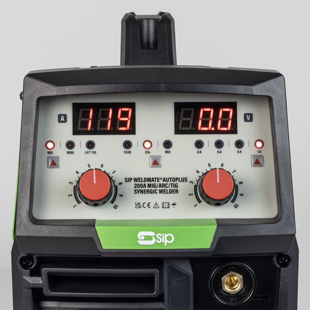 SIP WELDMATE® AUTOPLUS 200A MIG/ARC/TIG Synergic Inverter Welder