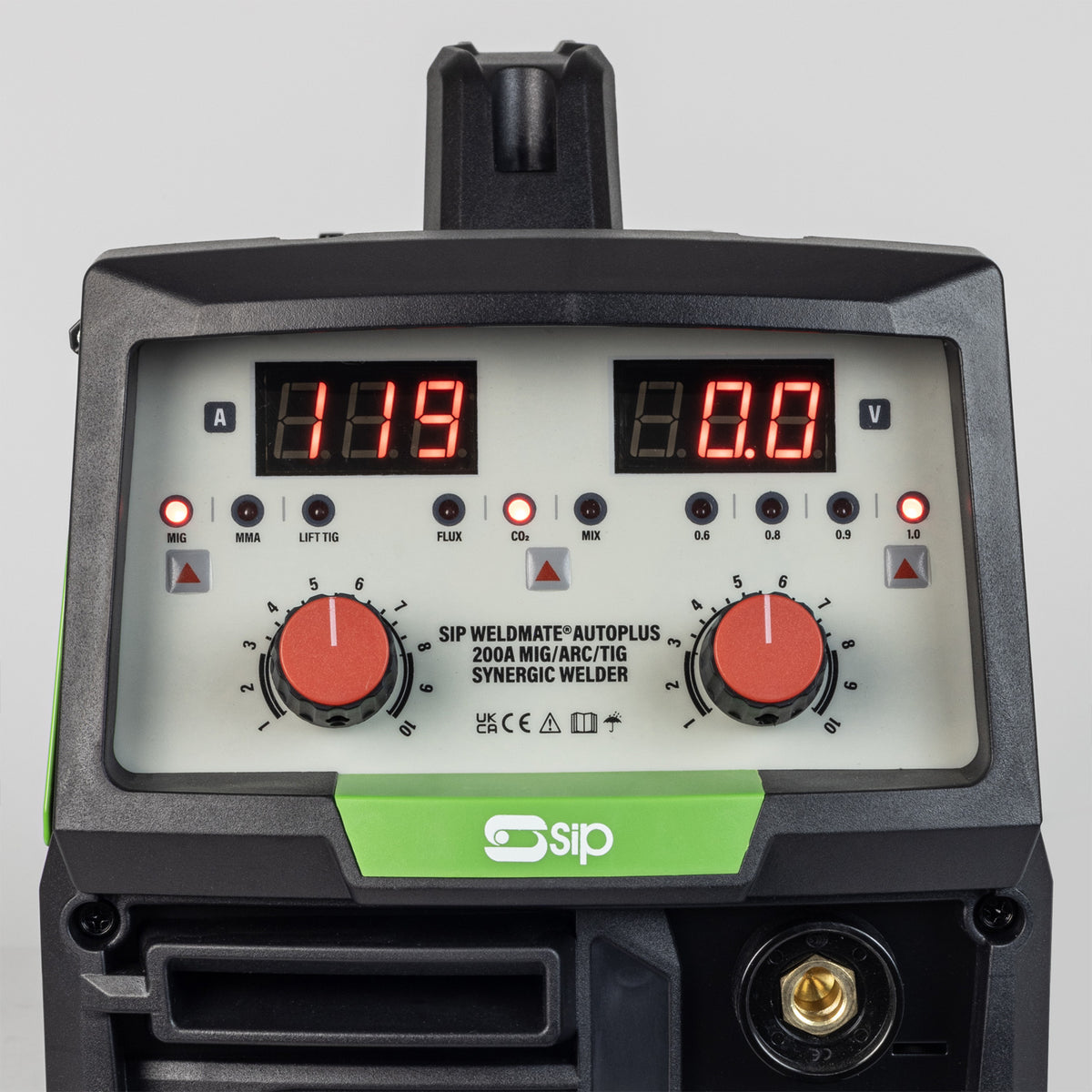 SIP WELDMATE® AUTOPLUS 200A MIG/ARC/TIG Synergic Inverter Welder with Cart Package