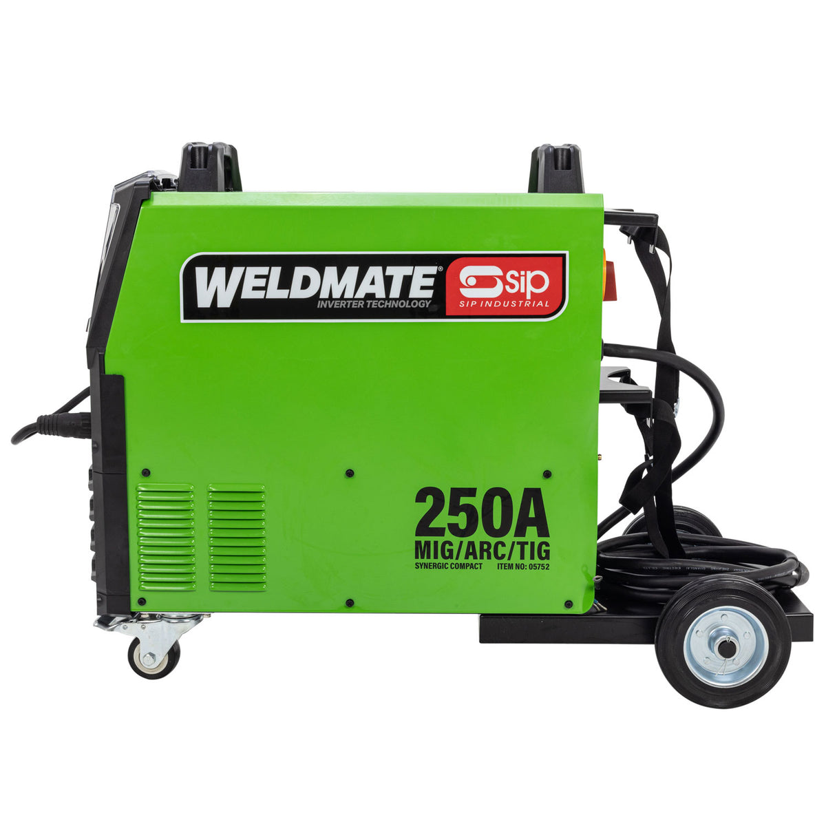 SIP WELDMATE® PRO 250A MIG/ARC/TIG Synergic Compact Inverter Welder