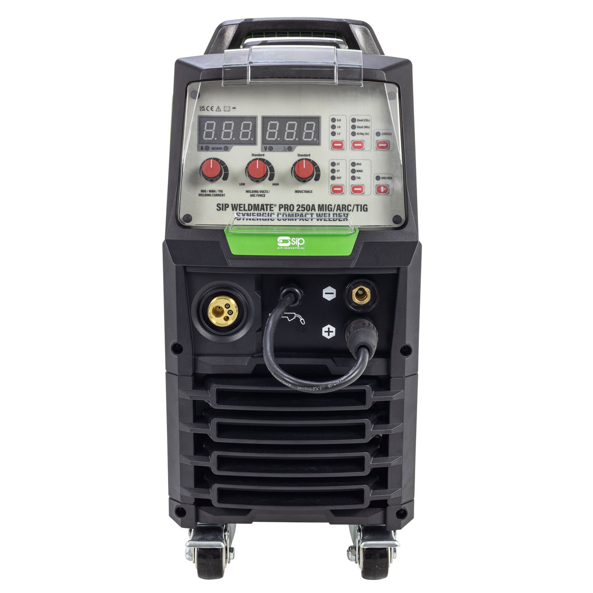 SIP WELDMATE® PRO 250A MIG/ARC/TIG Synergic Compact Inverter Welder