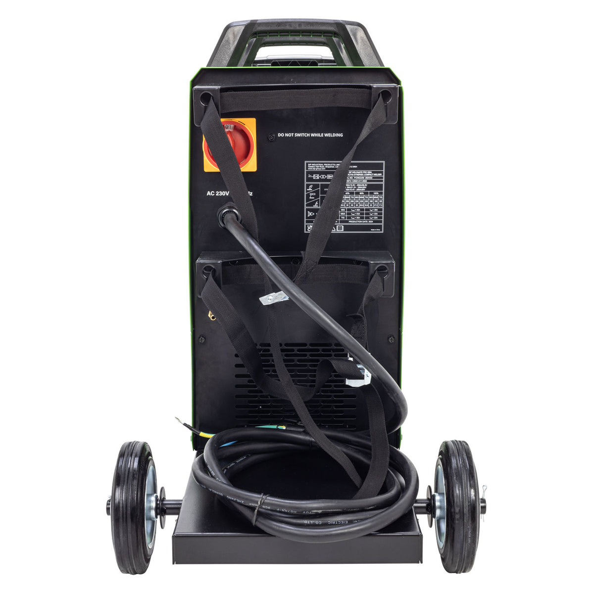 SIP WELDMATE® PRO 250A MIG/ARC/TIG Synergic Compact Inverter Welder