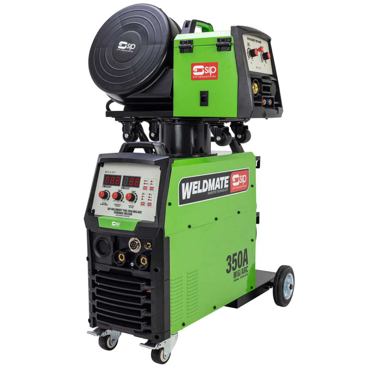 SIP WELDMATE® PRO 350A MIG/ARC Synergic Inverter Welder with Separate Wire Feed