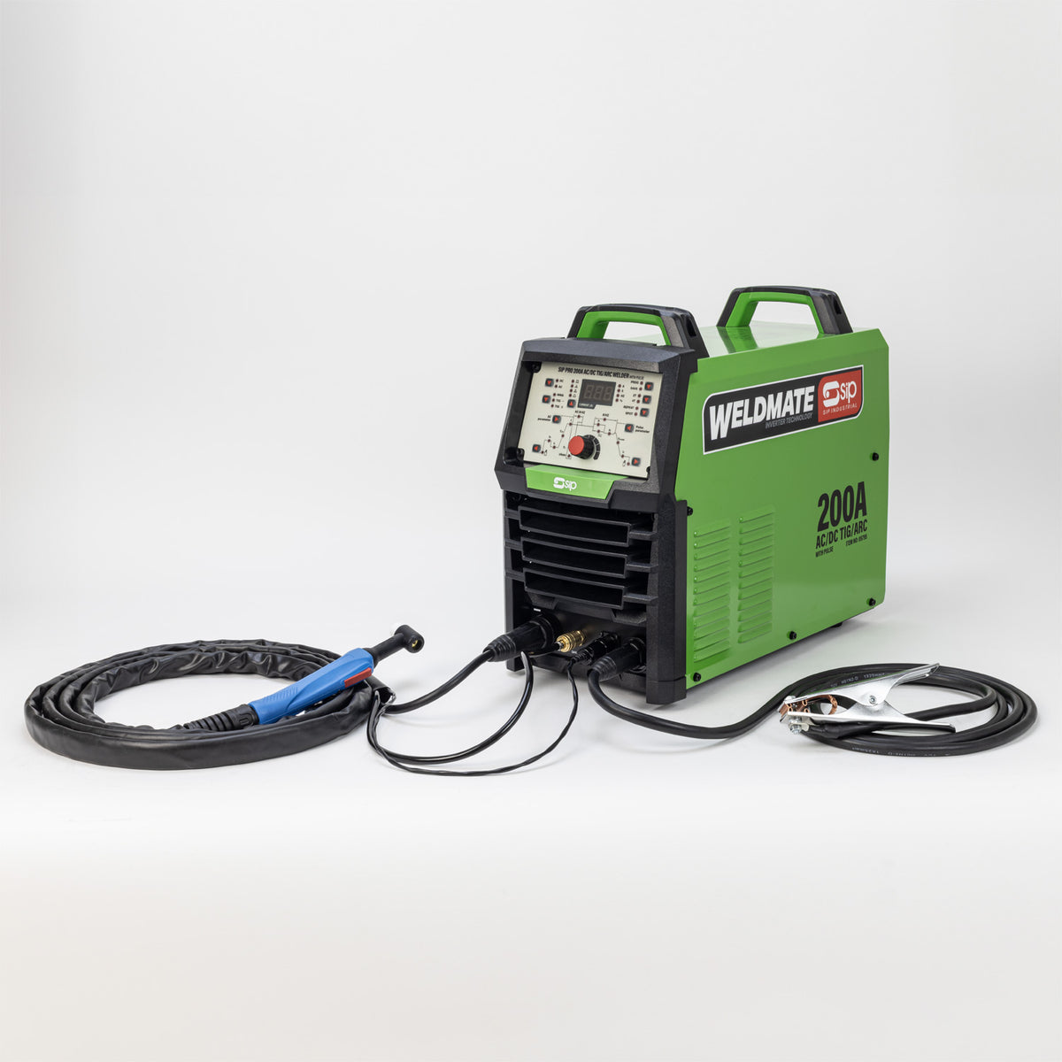 SIP WELDMATE® PRO 200A AC/DC TIG/ARC Inverter Welder with Pulse