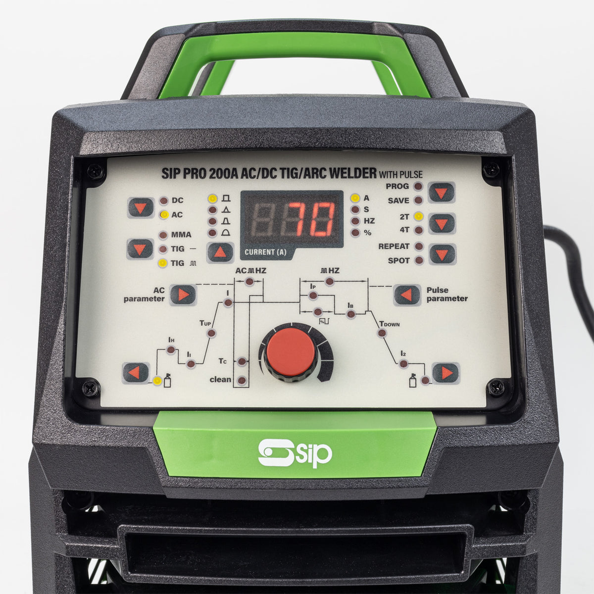 SIP WELDMATE® PRO 200A AC/DC TIG/ARC Inverter Welder with Pulse