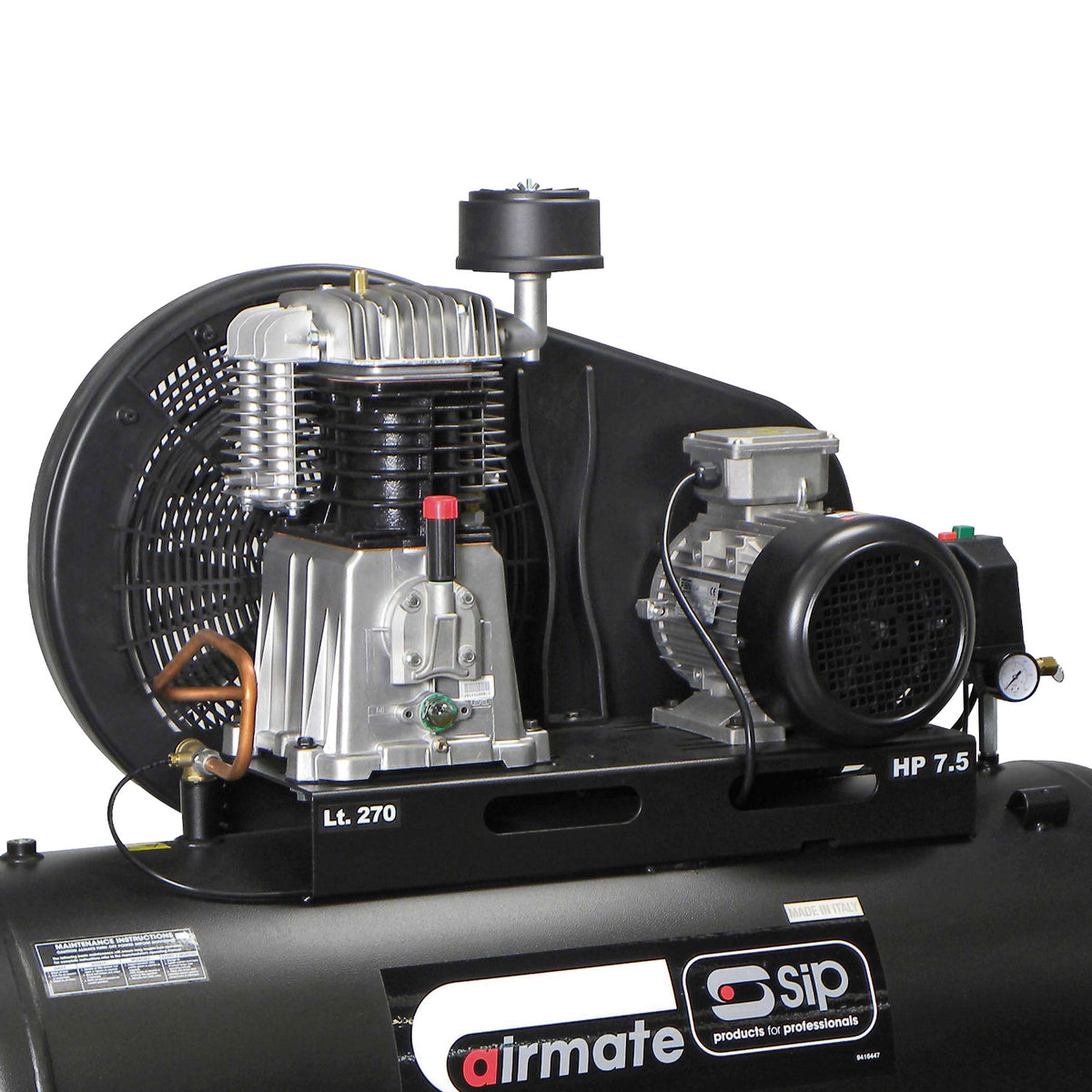 SIP AIRMATE TN7.5/270 270L Belt Drive Air Compressor, 7.5hp (06585)