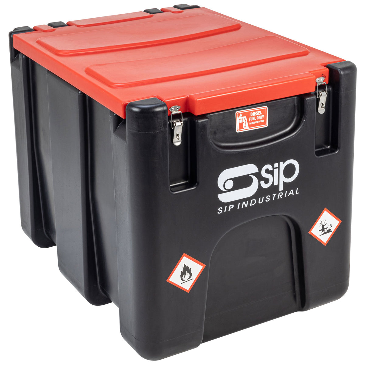 SIP 200ltr Portable Diesel Tank with High-Flow 12v Transfer Pump