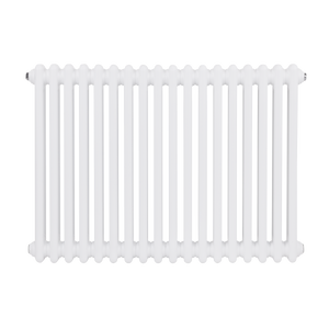 Baridi Horizontal Traditional 2 Column Radiator 600 x 832mm – White