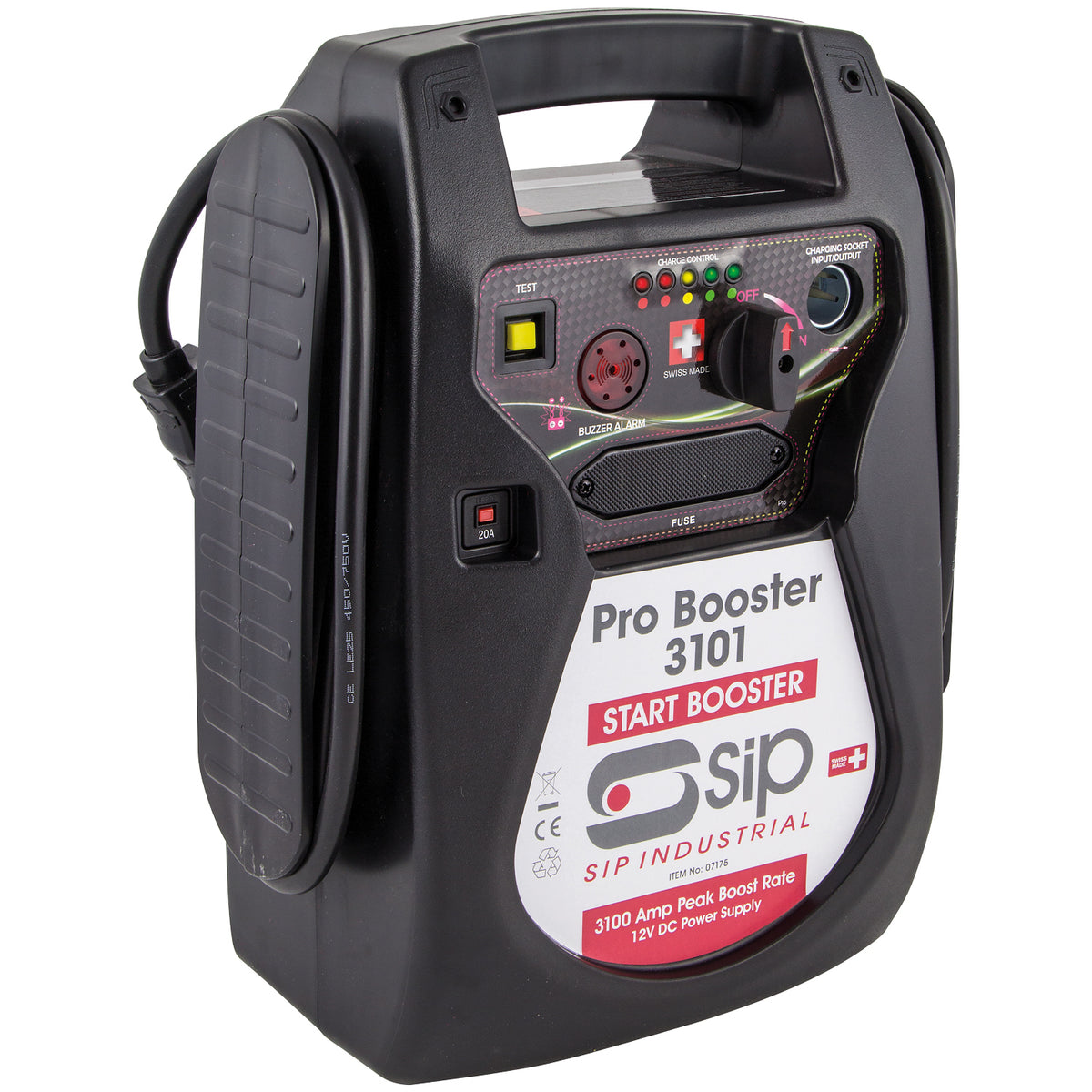 SIP 12V Pro Booster Pack, 3100A (07175) (Factory Refurbished REBOX)