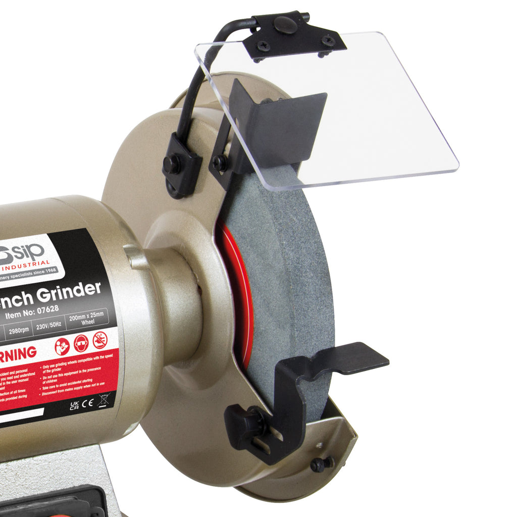 SIP Professional Bench Grinder, 200mm, 550W (07628)