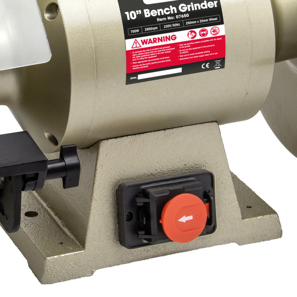 SIP Professional Bench Grinder, 250mm, 750W (07650) (Re-Box)