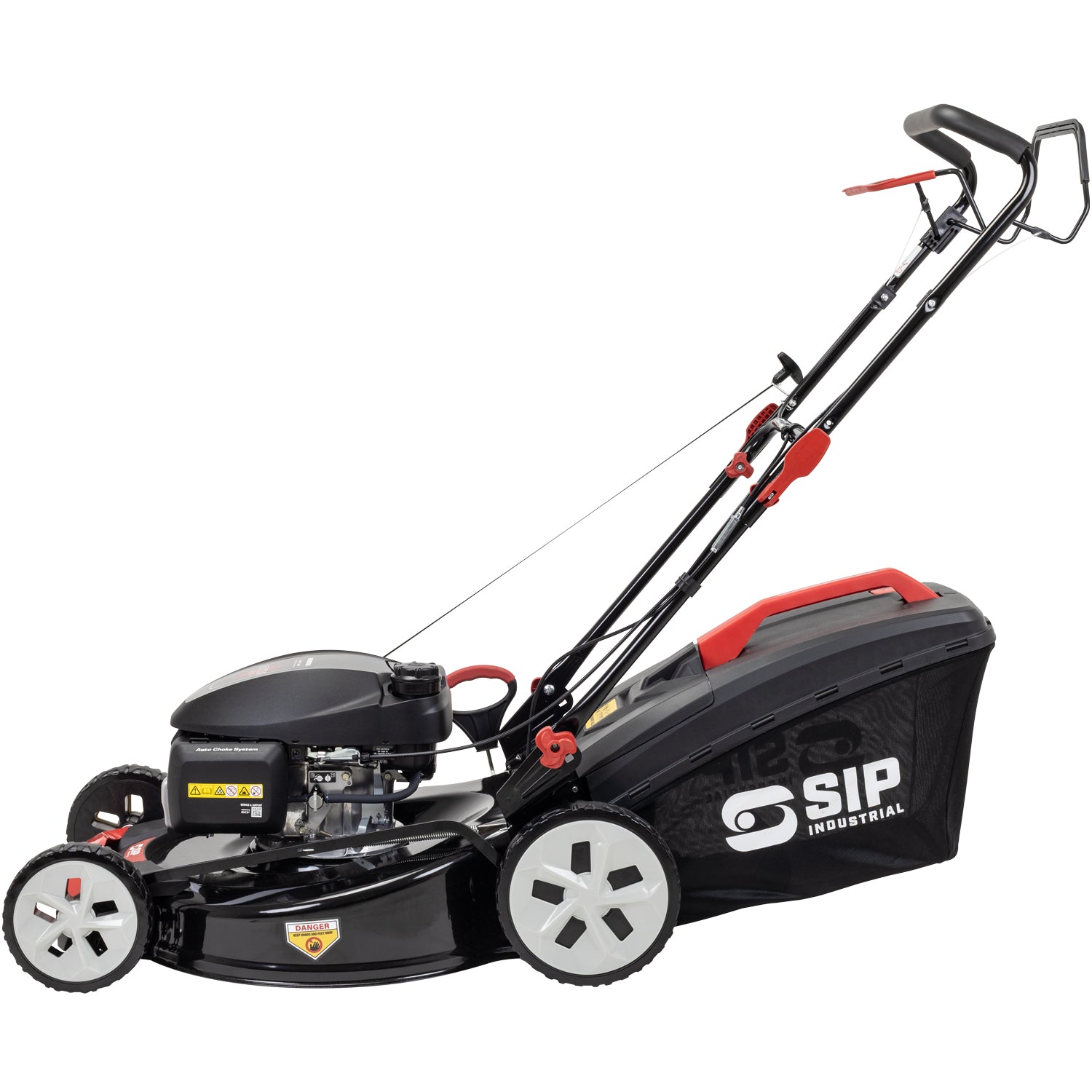 SIP HONDA-Powered Self-Propelled Petrol Lawnmower, 56cm, 201cc (08228)