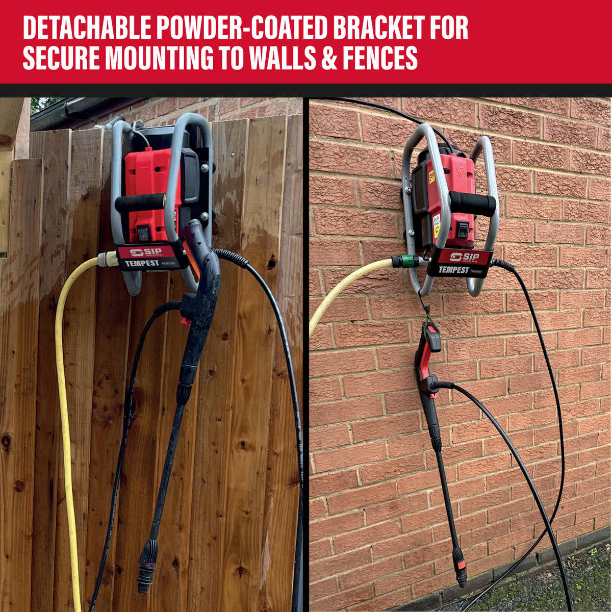 SIP TEMPEST® PW420/150 Wall-Mountable Electric Pressure Washer