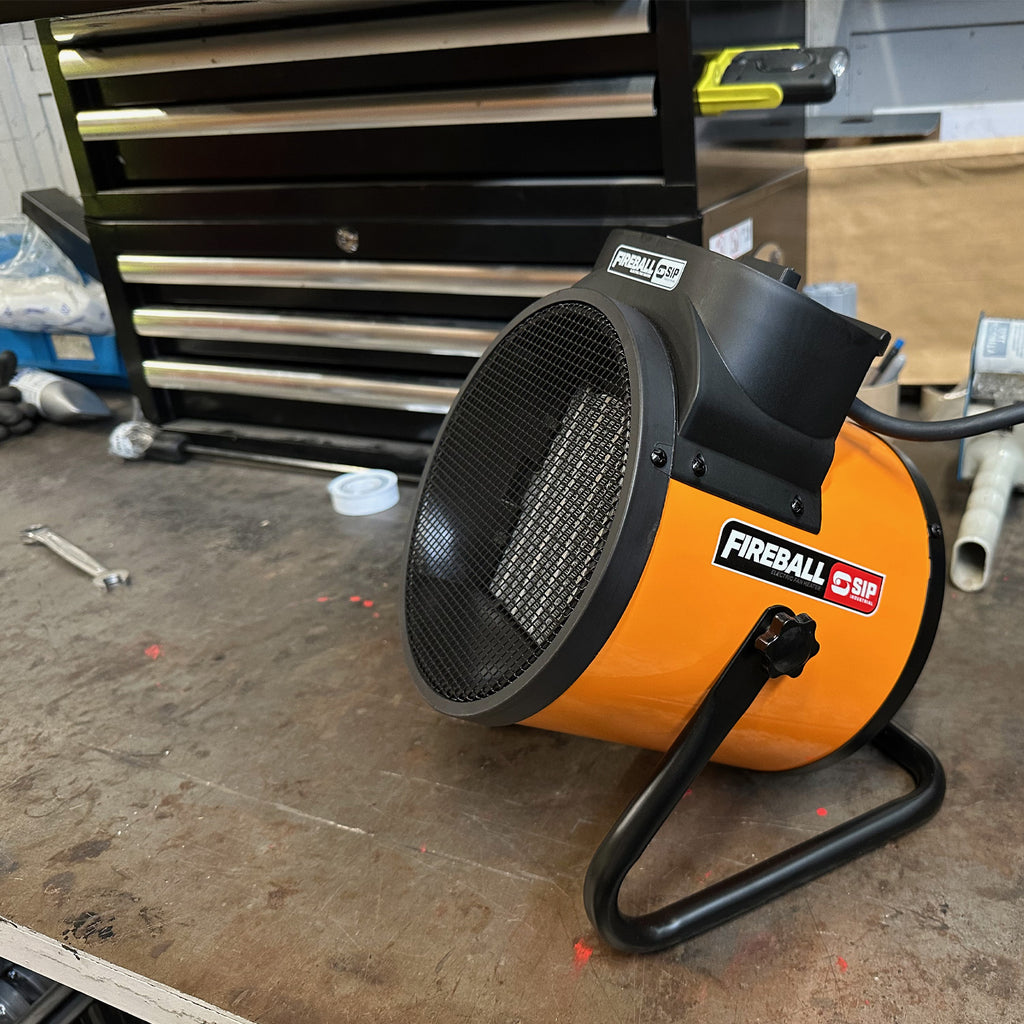 SIP FIREBALL Turbofan 3001 Electric Fan Heater, 2800W (09215)