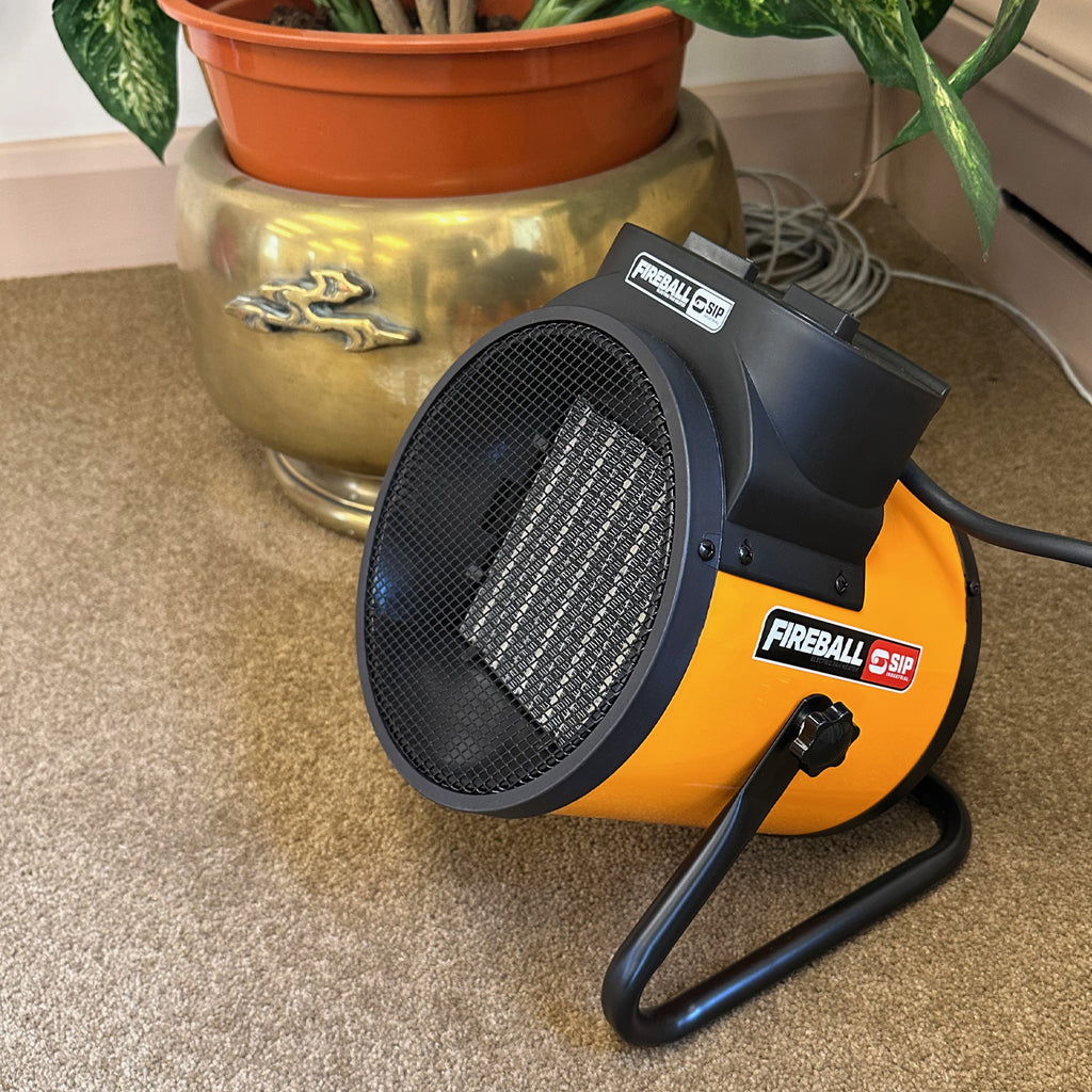 SIP FIREBALL Turbofan 3001 Electric Fan Heater, 2800W (09215)