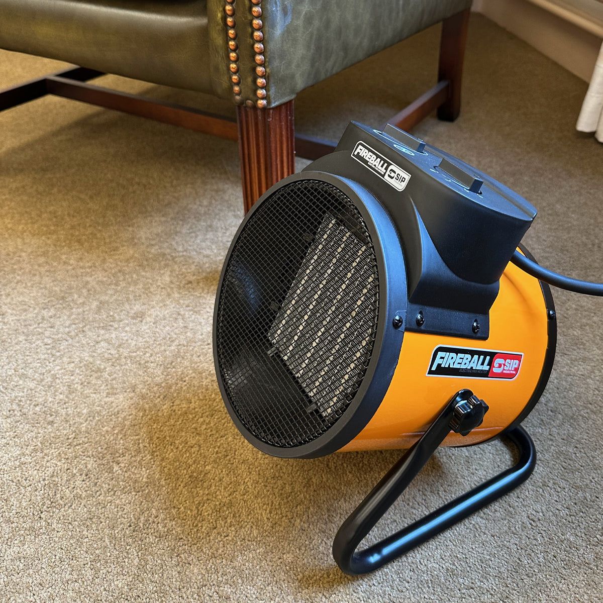SIP FIREBALL Turbofan 3001 Electric Fan Heater, 2800W (09215)