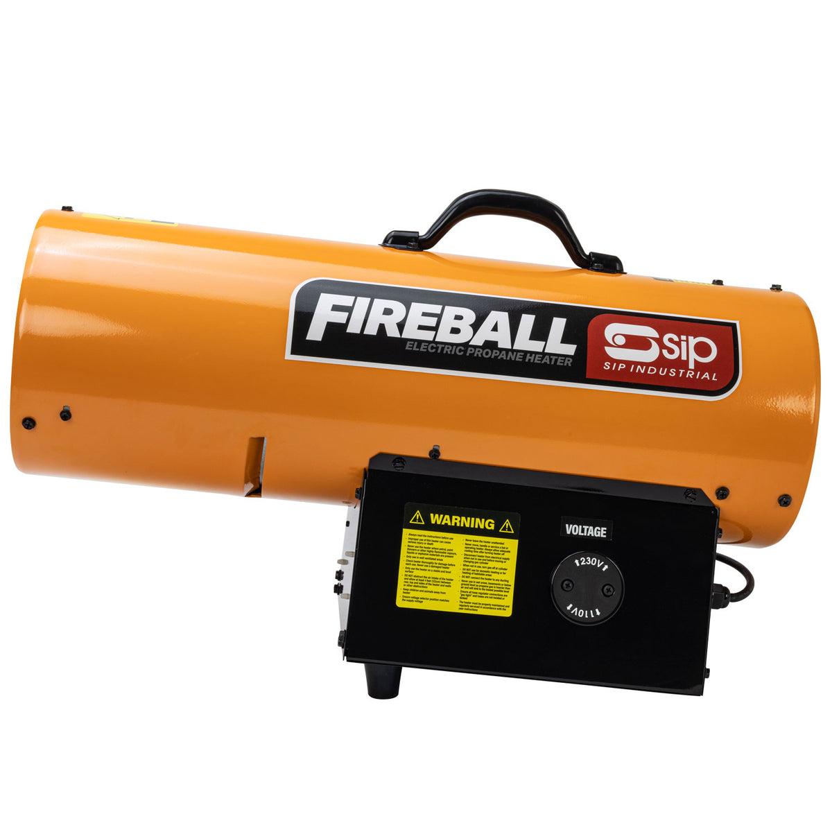 SIP FIREBALL DV170 Dual Voltage Propane Space Heater, 170,000BTU/hr (09233)