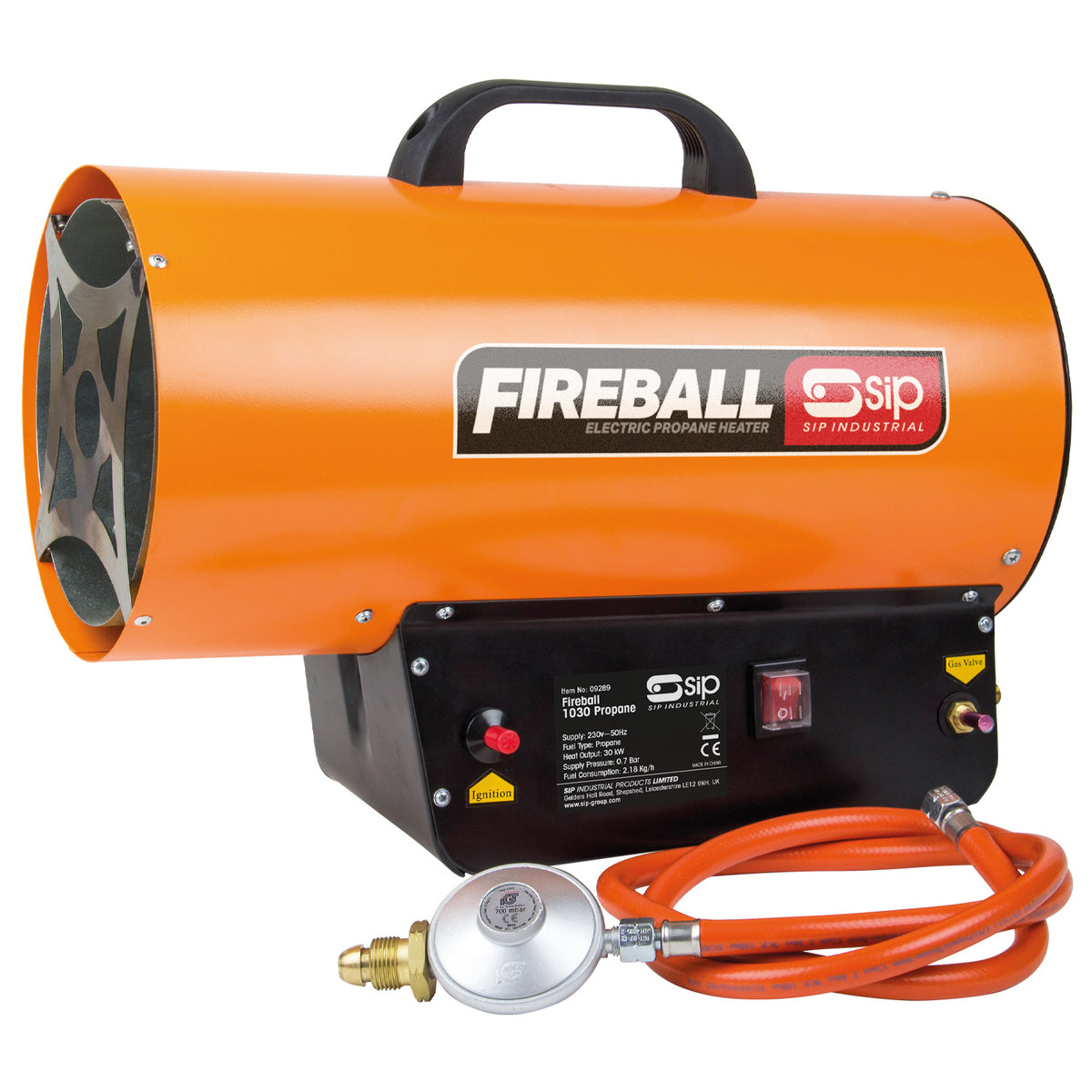 SIP FIREBALL 1030 Propane Space Heater