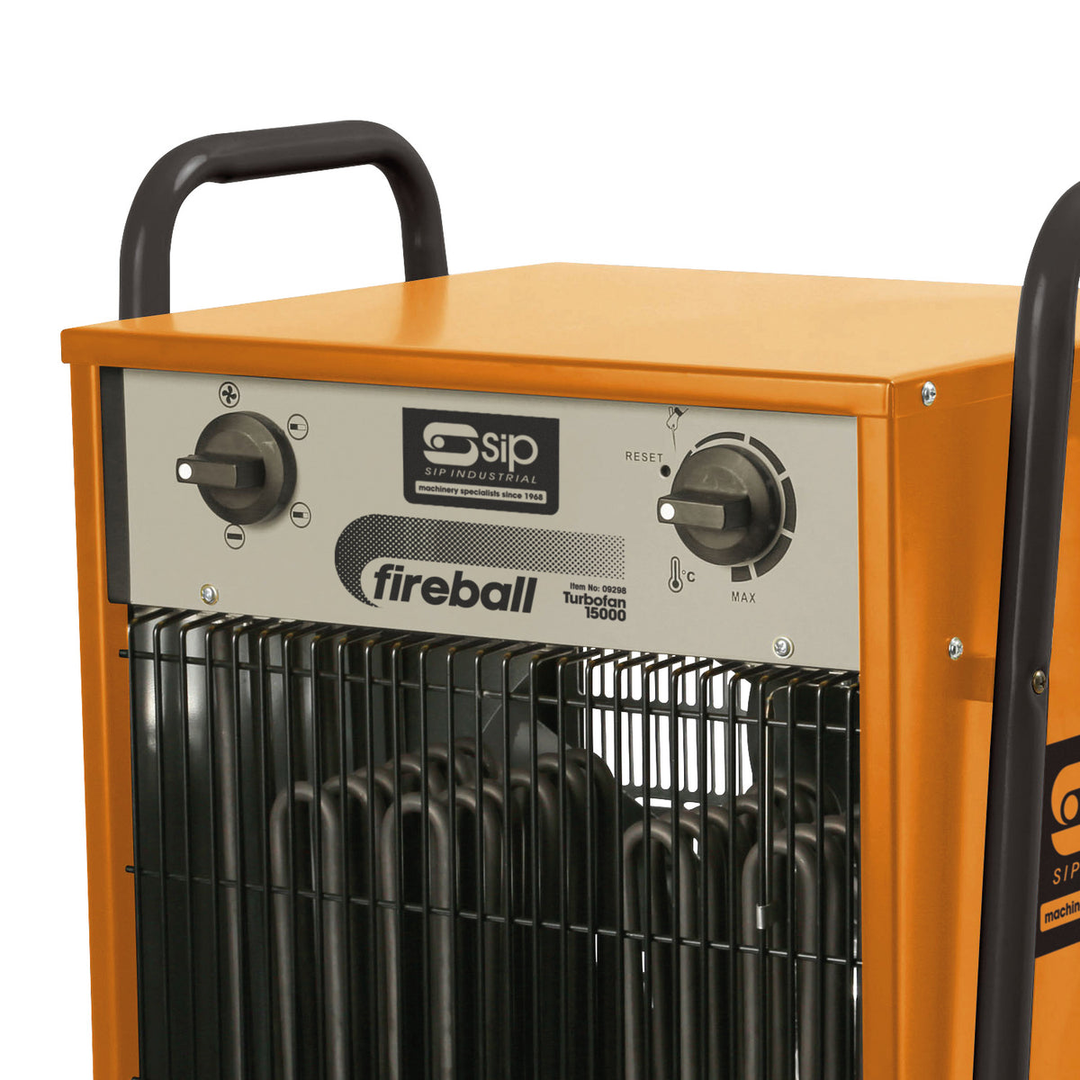 SIP FIREBALL Turbofan 15000 Electric Fan Heater, 15000W (09298)