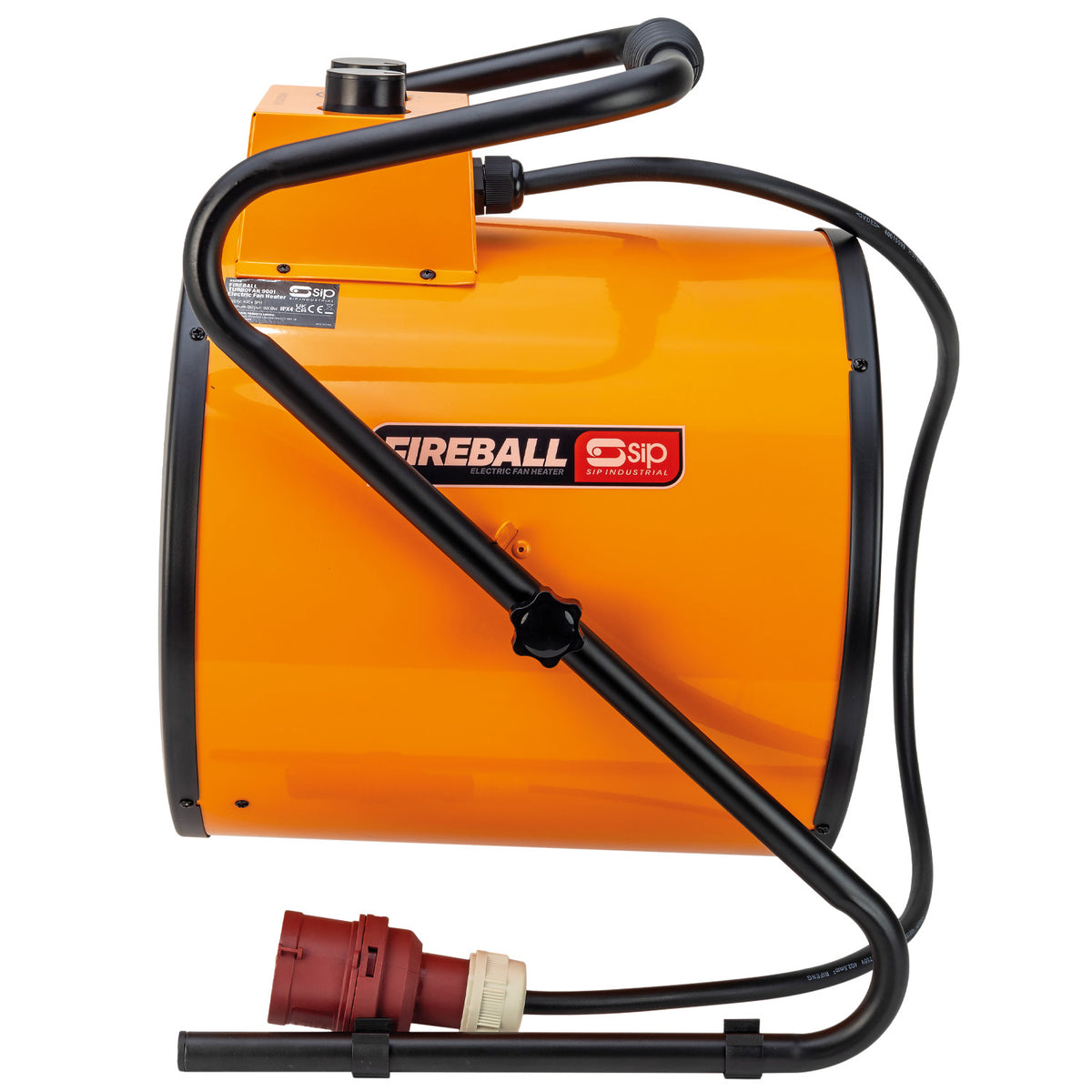 SIP FIREBALL Turbofan 9001 Electric Fan Heater, 9000W (09299)