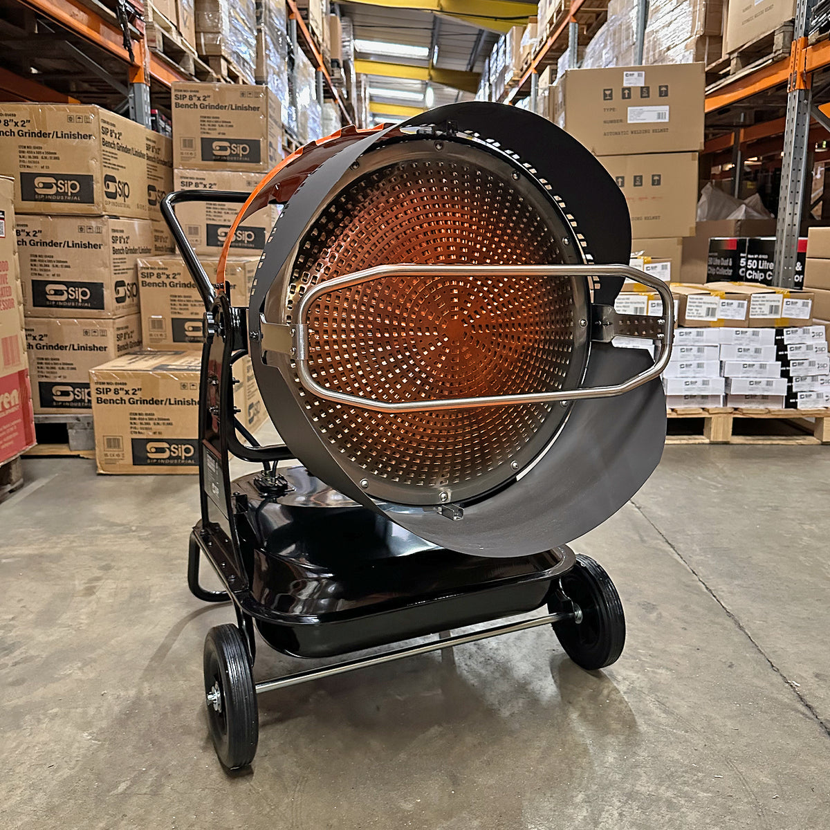 SIP FIREBALL 1822 Infrared Diesel/Paraffin Heater, 120,000BTU/hr (09312)