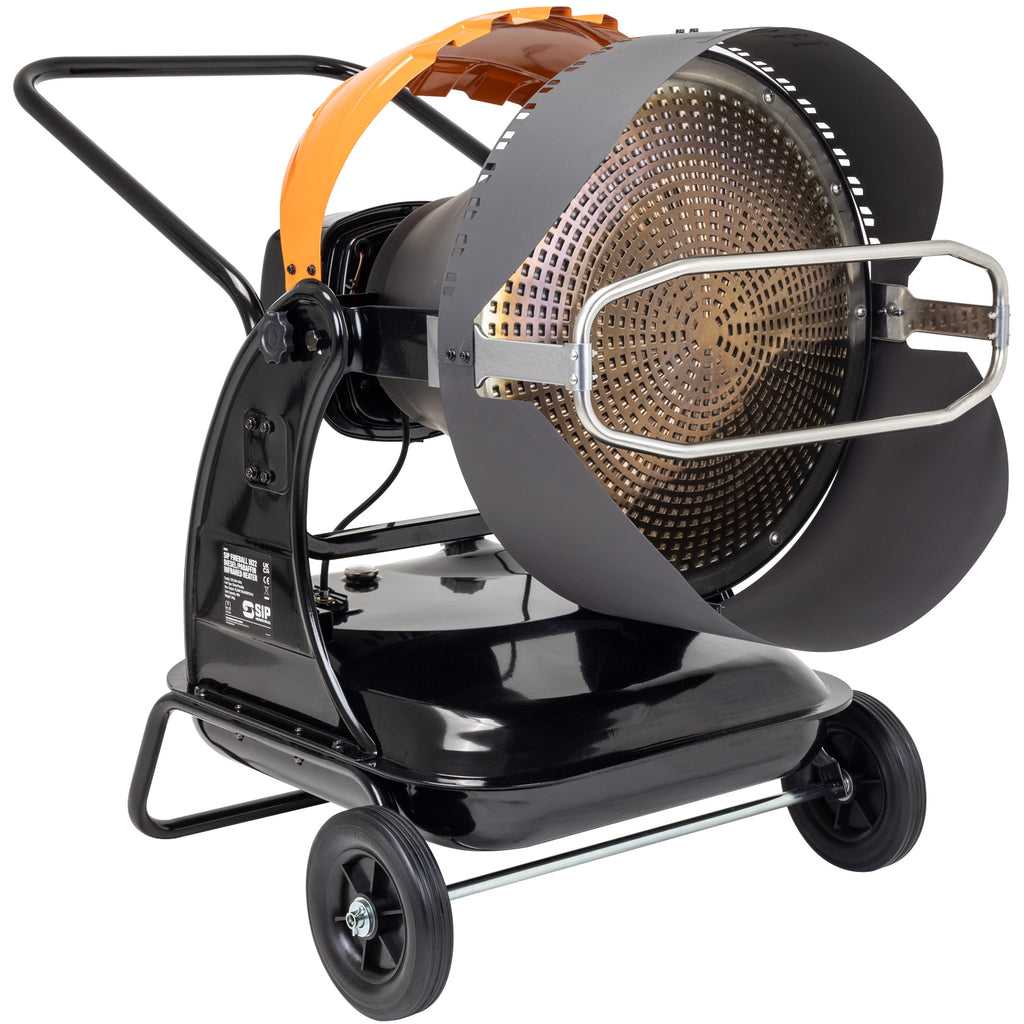 SIP FIREBALL 1822 Infrared Diesel/Paraffin Heater, 120,000BTU/hr (09312)