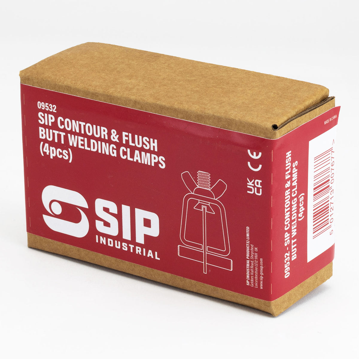 SIP 4pc Contour & Flush Butt Welding Clamps