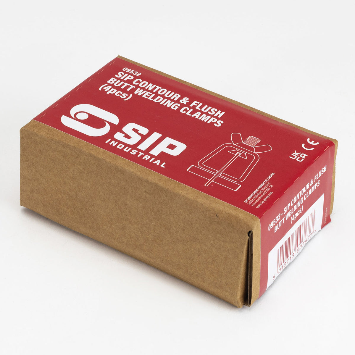 SIP 4pc Contour & Flush Butt Welding Clamps