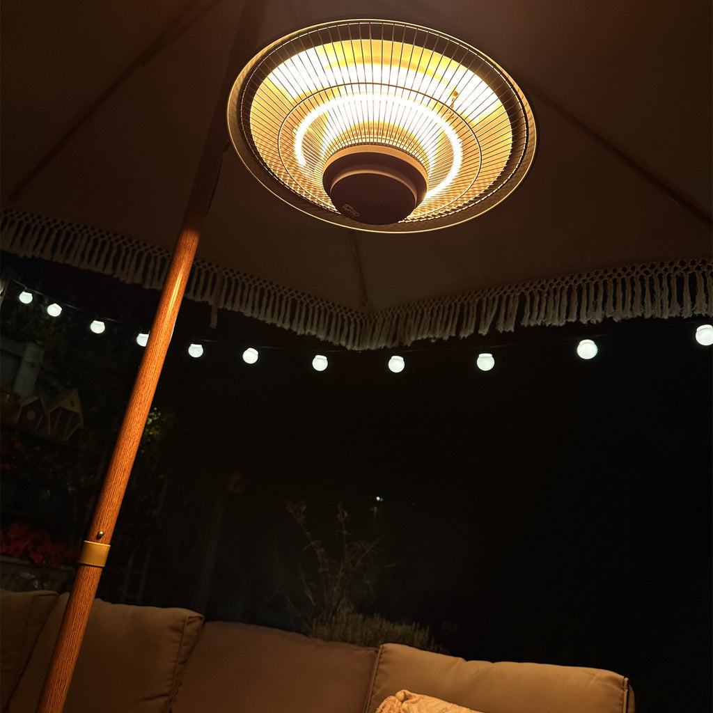 SIP Hanging Halogen Infrared Heater with Remote Control, 1500W (09587)