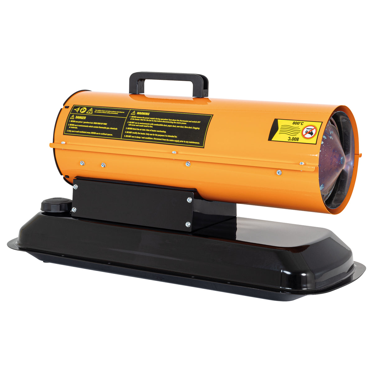 SIP FIREBALL XD75F Diesel/Paraffin Space Heater, 75,000BTU/hr (09591)