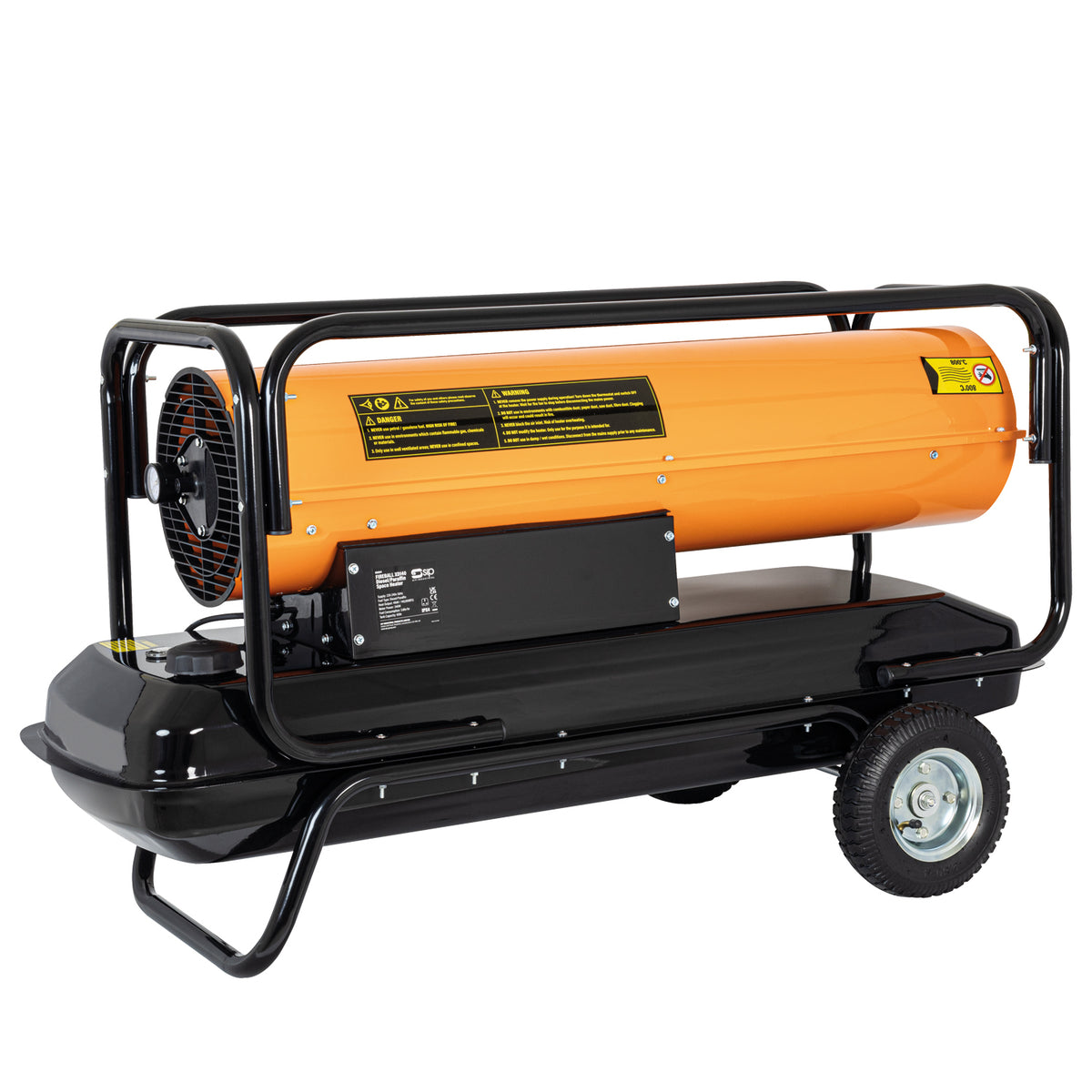 SIP FIREBALL XD215 Diesel/Paraffin Space Heater, 215,000BTU/hr (09596)