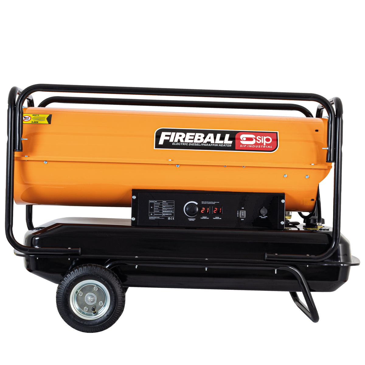 SIP FIREBALL XD275 Diesel/Paraffin Space Heater, 275,000BTU/hr (09597)
