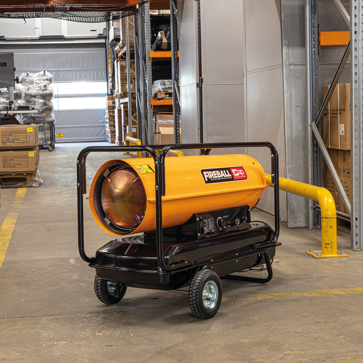 SIP FIREBALL XD275 Diesel/Paraffin Space Heater, 275,000BTU/hr (09597)