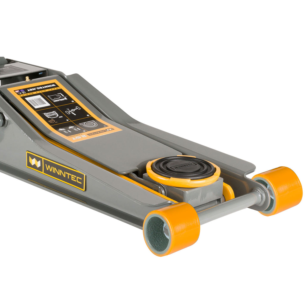 WINNTEC® Low Profile Trolley Jack with Turbo-Lift, 2 Tonne (09701)
