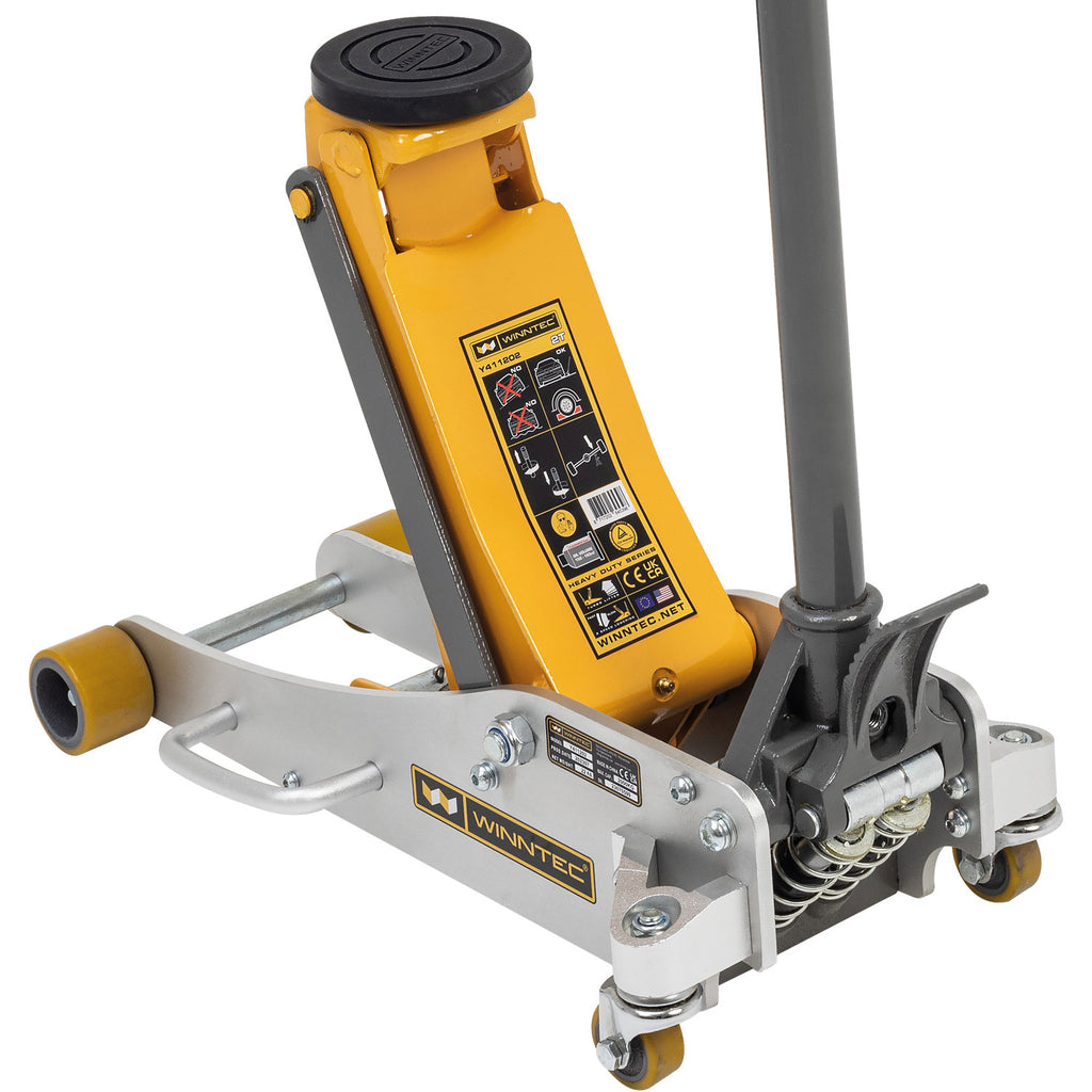 WINNTEC® 2 Ton Aluminium / Steel Trolley Jack