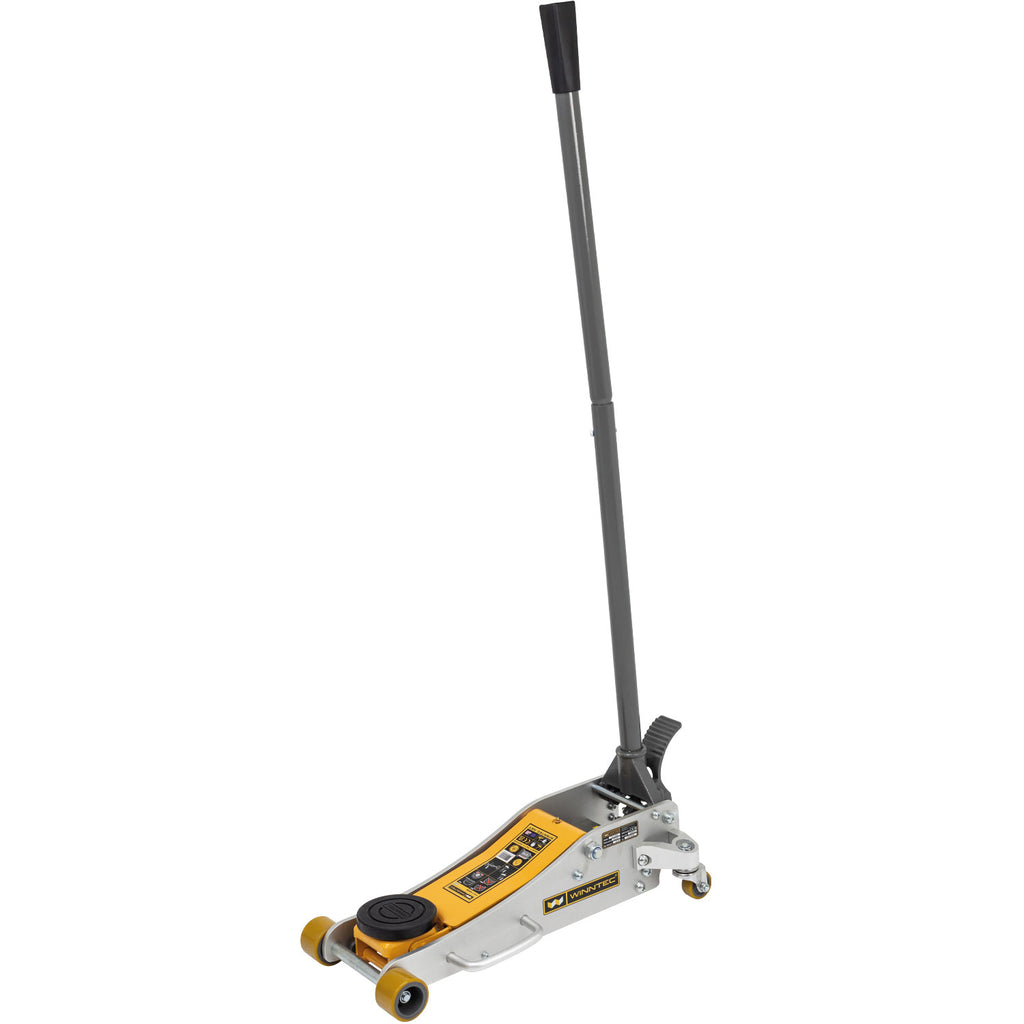 WINNTEC® Aluminium/Steel Trolley Jack with Turbo-Lift, 2 Tonne (09707)