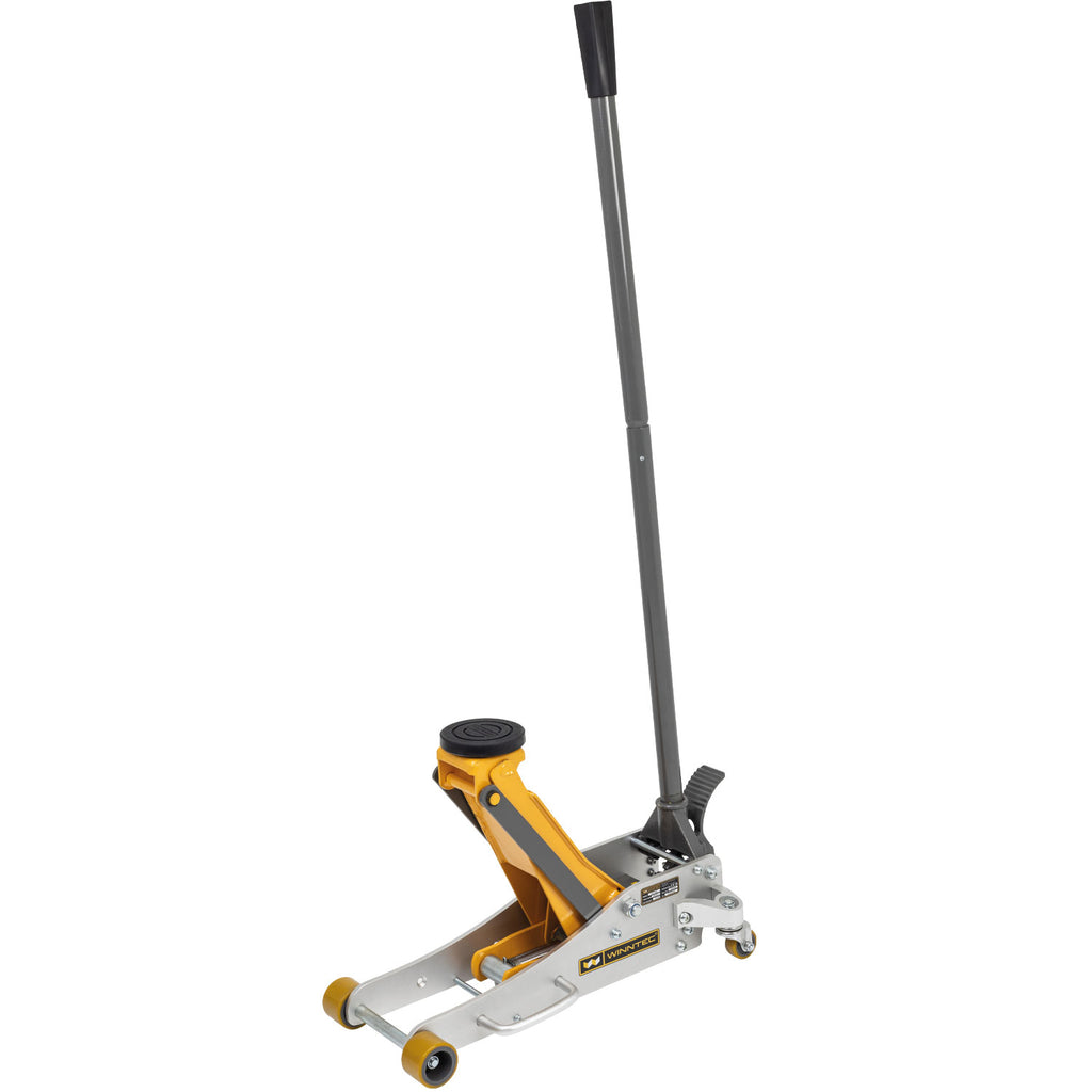 WINNTEC® Aluminium/Steel Trolley Jack with Turbo-Lift, 2 Tonne (09707)