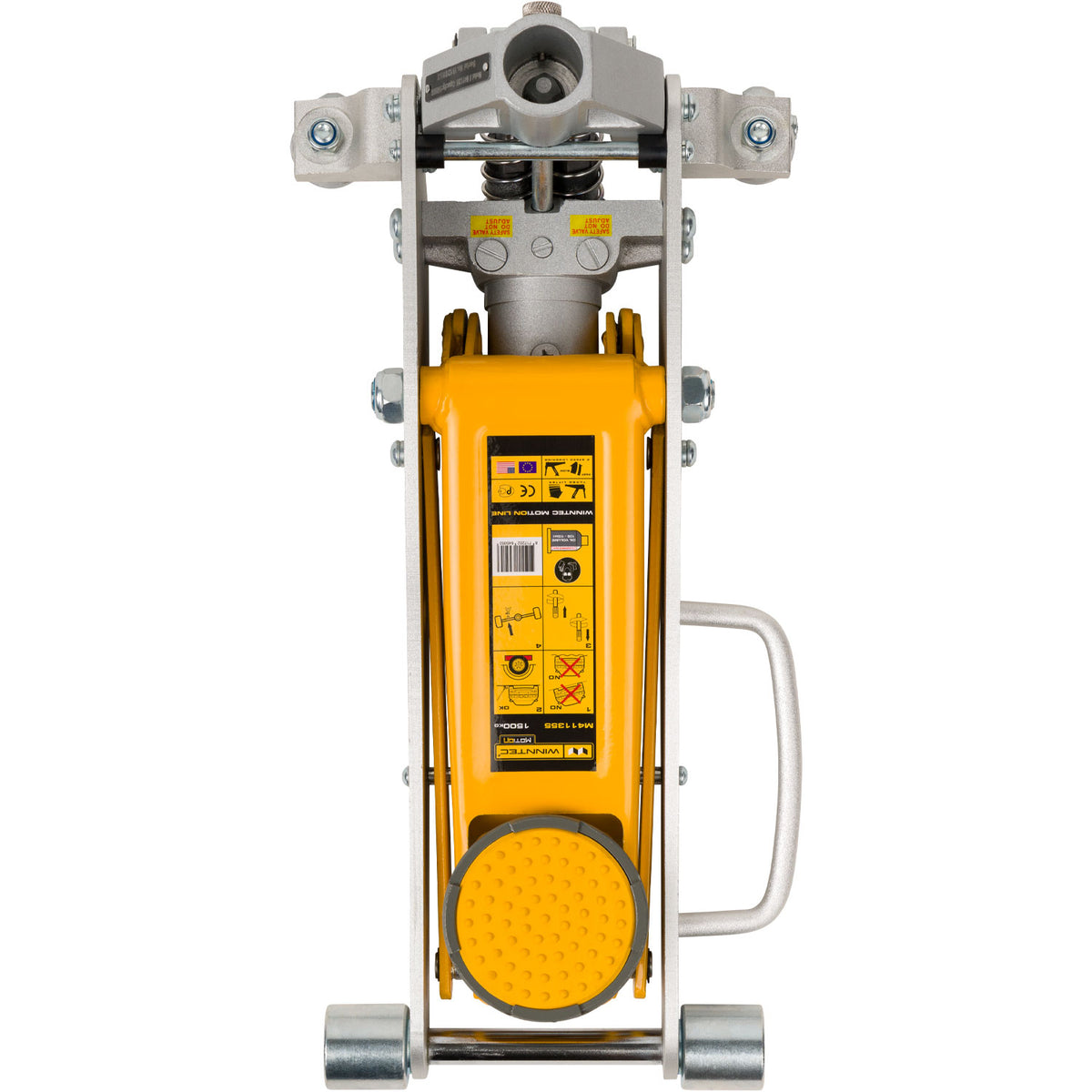 WINNTEC® Aluminium/Steel Trolley Jack with Turbo-Lift, 1.5 Tonne (09708)