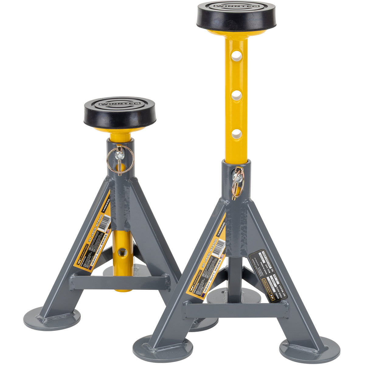WINNTEC® 3 TON Pin Jack Stands