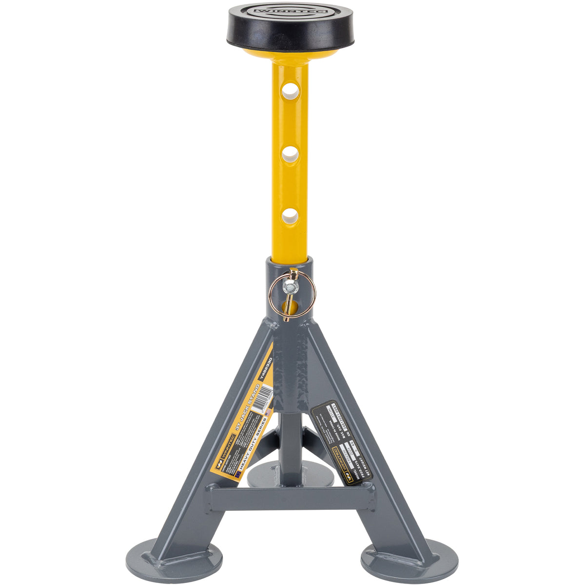 WINNTEC® Axle Stands, 6 Tonne, Grey (09849)