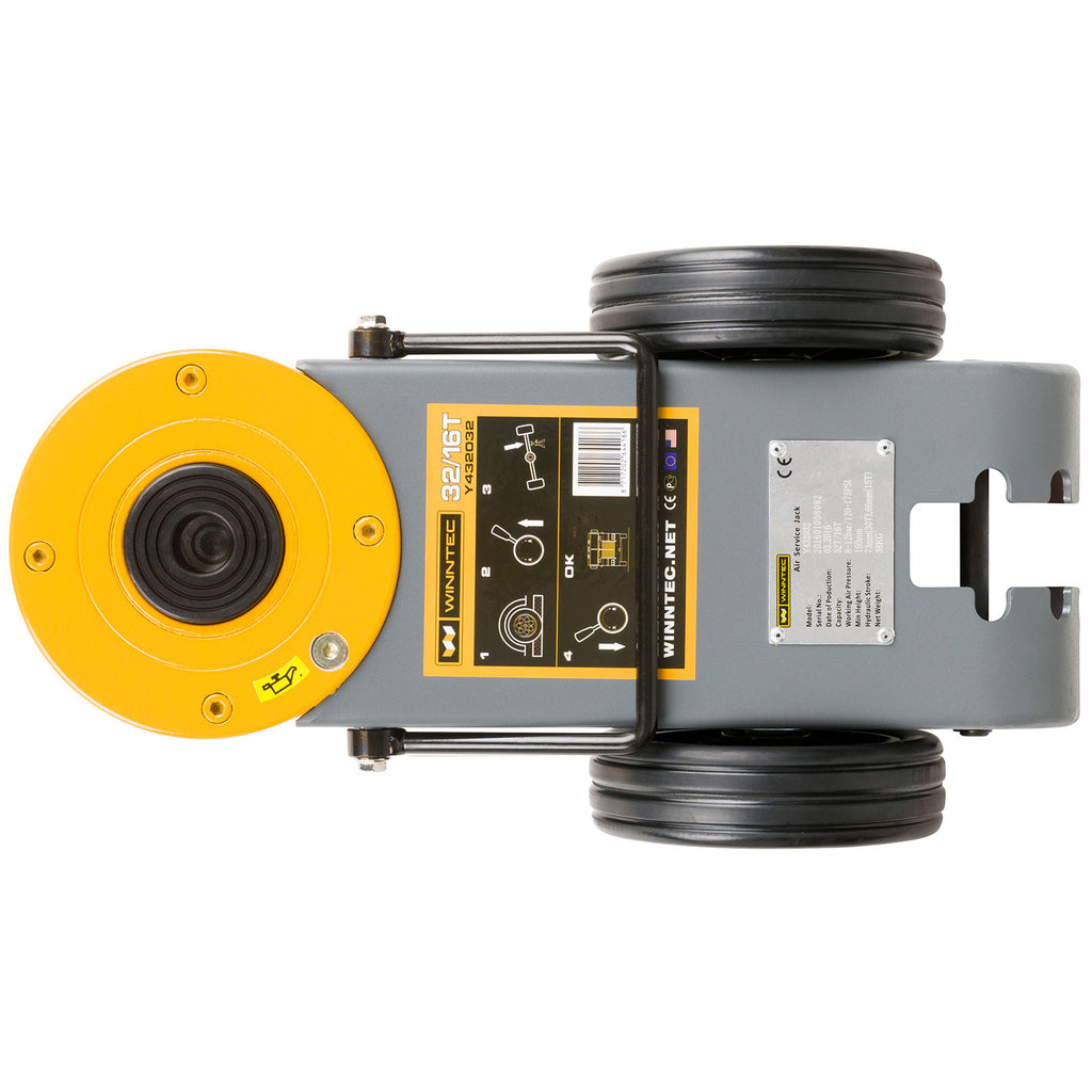 WINNTEC® Air Operated Trolley Jack, 32/16 Tonne (09893)